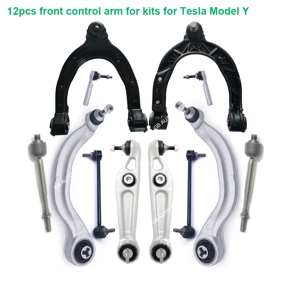 

Sets Front Suspension Wishbone Control Arm Kits For Tesla Model 3 Y X S 1041575-00-B 1027351-00-C 1027322-00-D 1044321-00-G