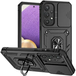 Ringenhouder Armor Schokbestendige Telefoonhoes met Lensbescherming