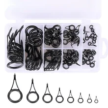 75-piece Single-leg Guide Ring Set High Carbon Steel Guide Ring Wire Loop Rock Rod Modification Accessories Fishing Tool