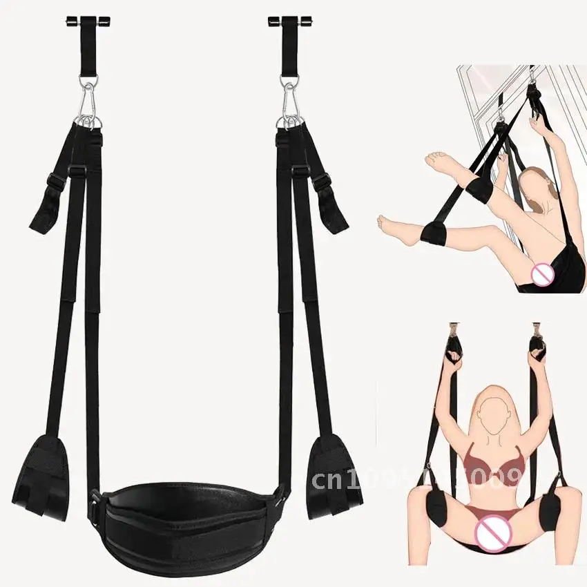 Couple Toys Swing Leather Plush Ladies Sex Swing Adult Door Sling For Chair 18+ Cushion Hanging Toys Sex Sexshop Furniture Love