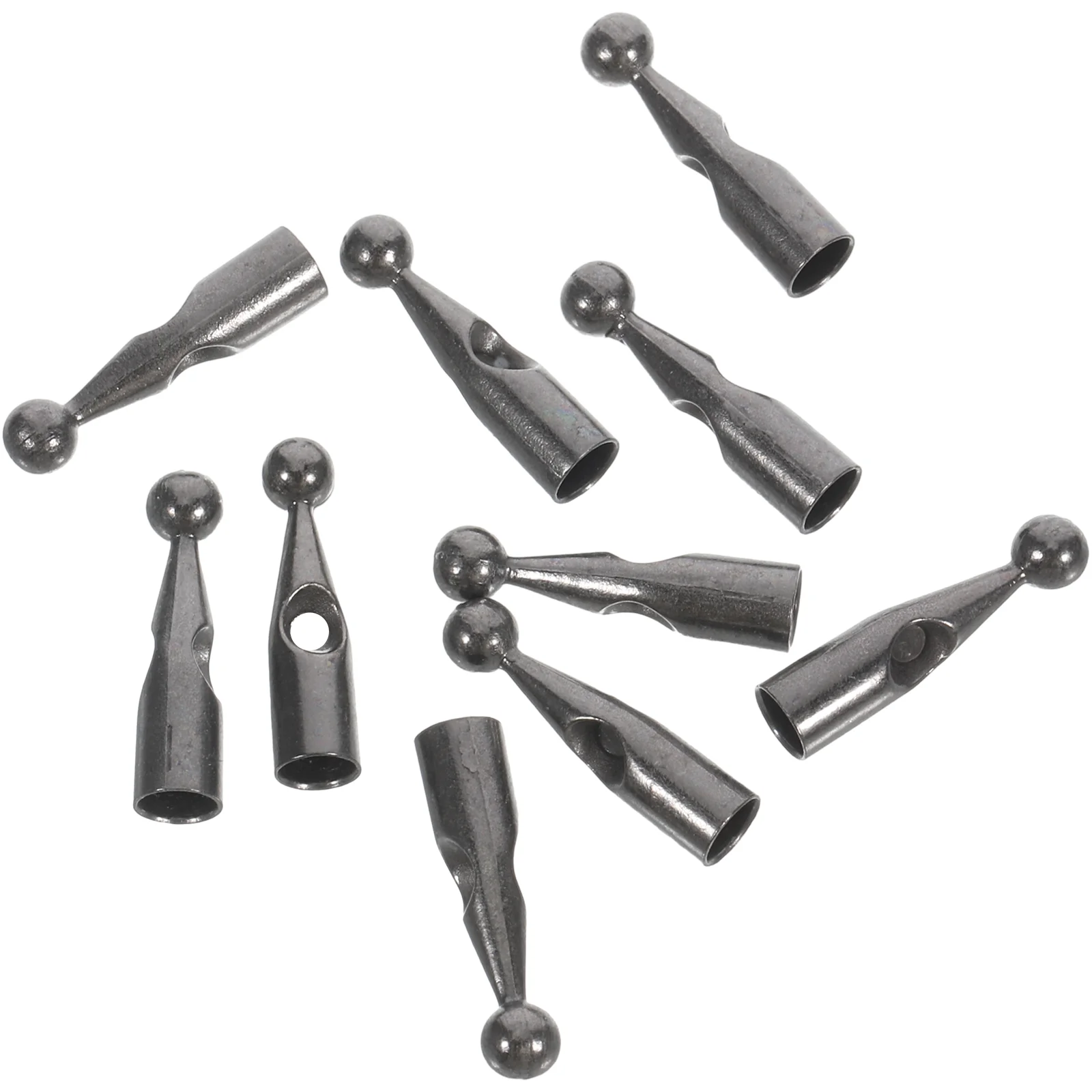 Outdoor umbrella accessories 10Pcs Durable Metal Umbrella Tail Beads Folding Umbrella Repair Enhance Appearance Extend Lifespan