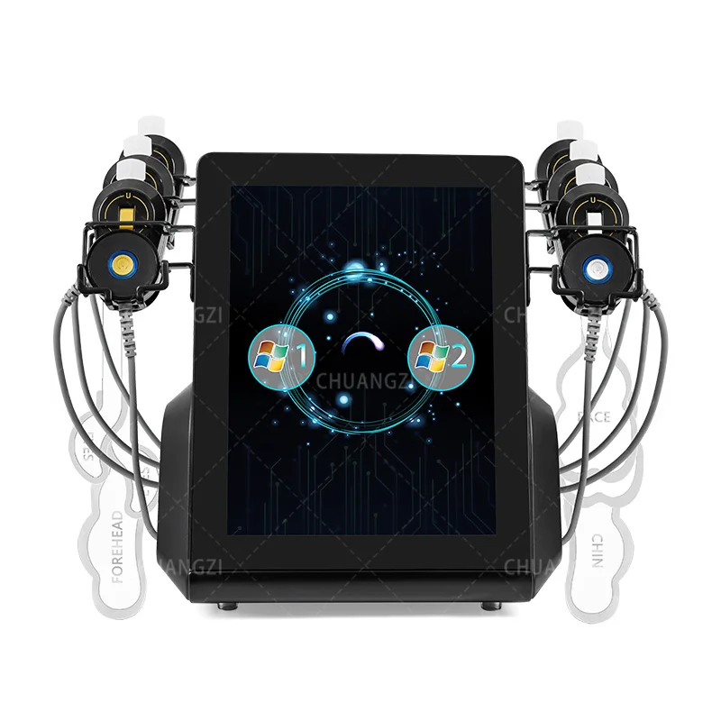 Latest Strong Pulsed Magnetic EMSzero RF Heat Energy Face Lift Wrinkle Removal Machine V-Line Facial Treatment Device 5