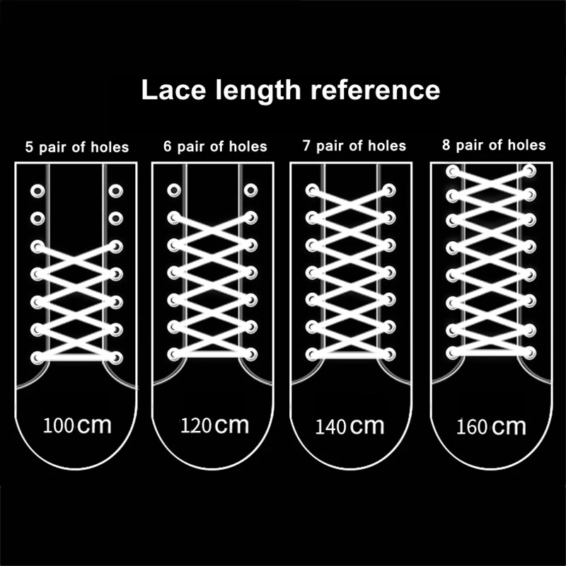Converse Sneakers Shoelace Length Converse 45 Inch Laces Pair