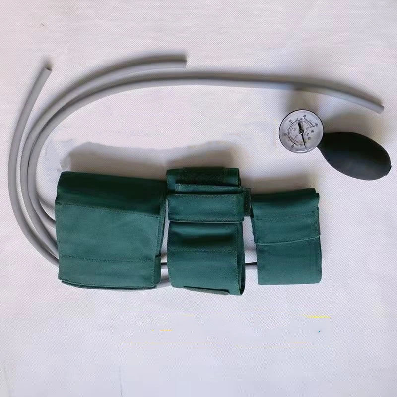 Manual Pneumatic Air Pressure Tourniquet Cuff Belt Air Pressure Hemostat Tourniquet Orthopedic Surgery for Adult Child Arm Thigh