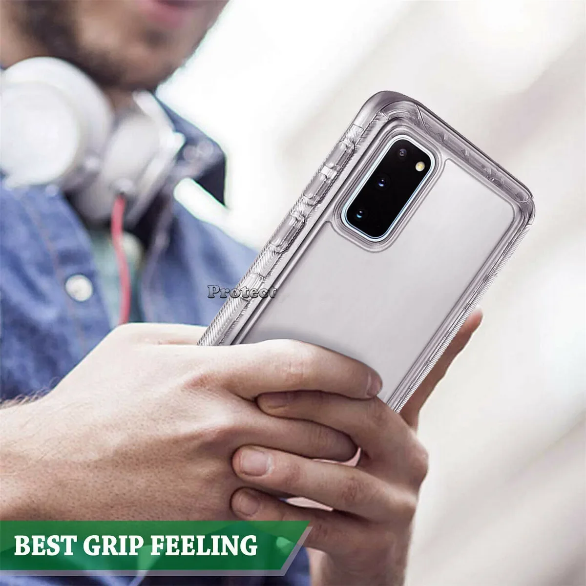 Clear 360 Phone Cases For Samsung Galaxy S22 S21 S20 Ultra