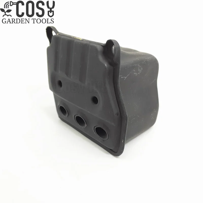 Chainsaw Three Holes Muffler Spare parts 45cc 52cc 58cc For 4500 5200 5800 Chain saw muffler Chainsaw Replace Parts