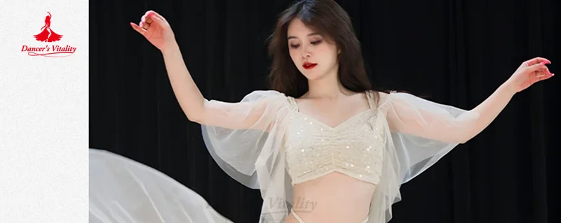 BellyDance Practice Clothes for Women Advanced Sequin Mesh Set Belly Dancer Training Professional Clothing Oriental Dance Outfit Scaa68254c1924ba6b2915dbe583b571fJ