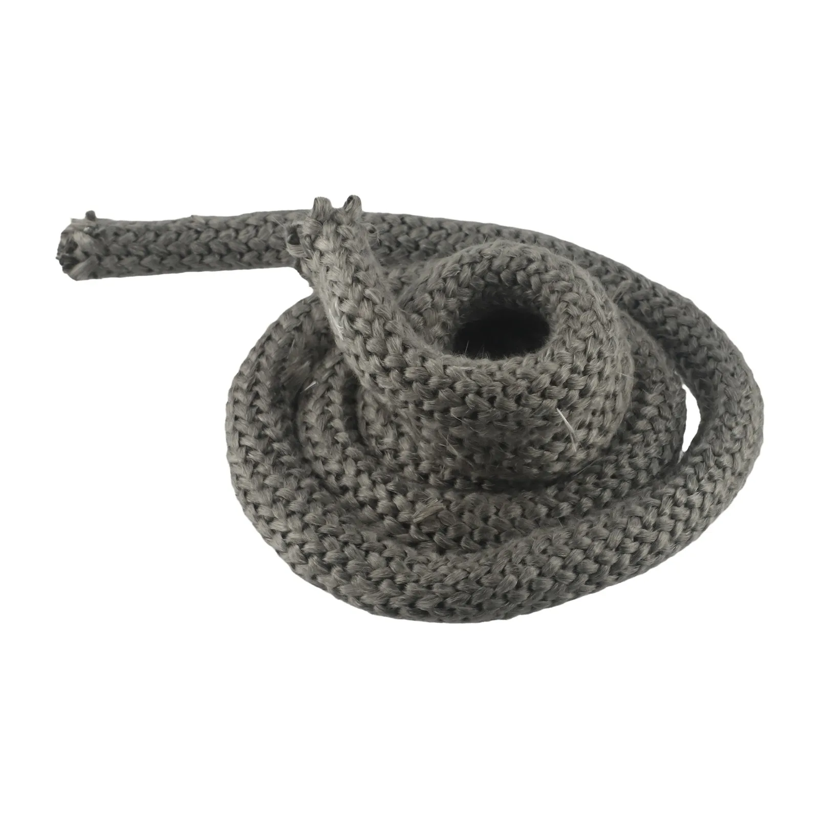 Door Seal Fire Rope Woodburner 25mm 2m Length & Glue Kit Black Stove Fireproof High Temperature Home Improvement
