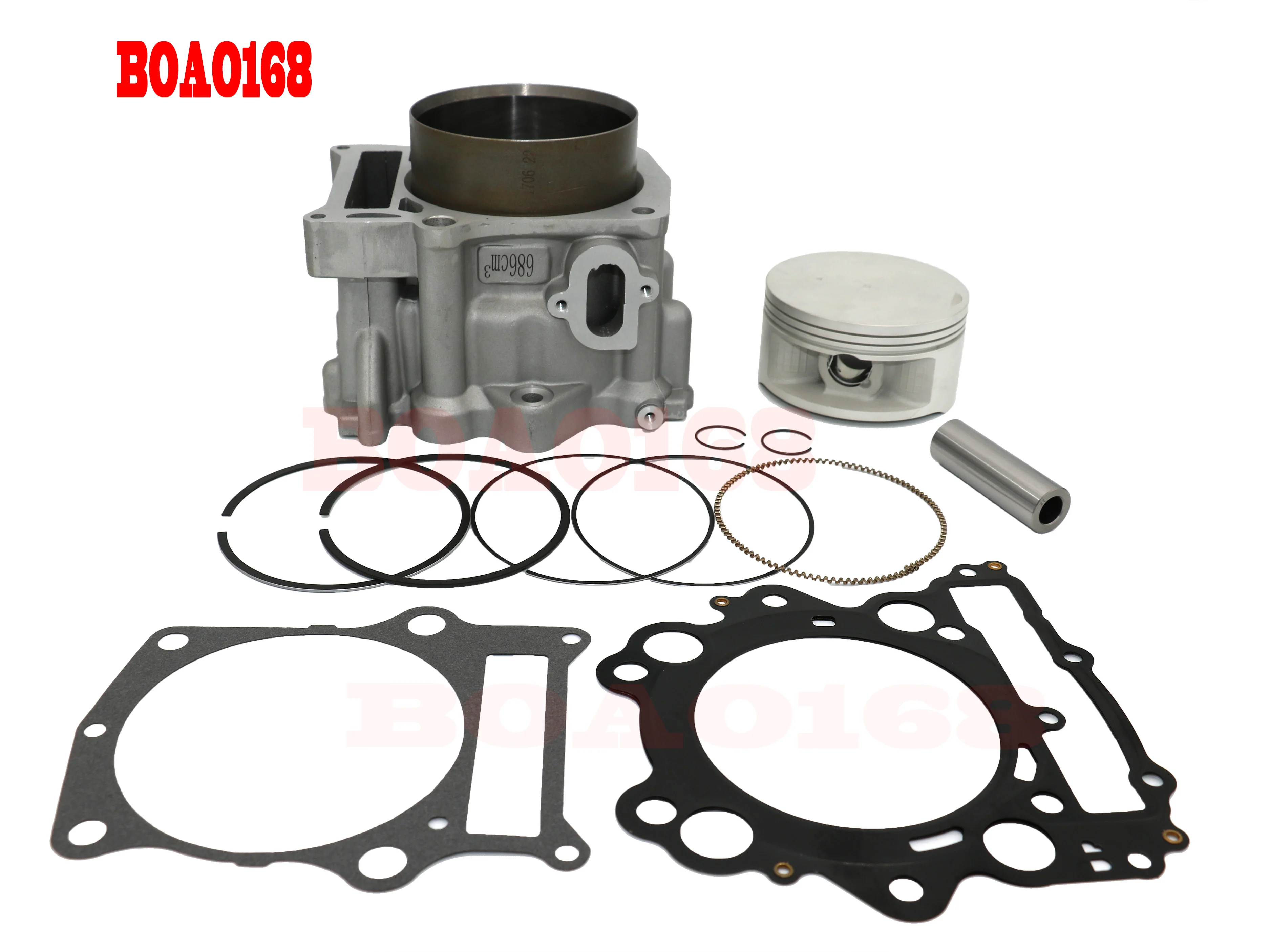 102mm Big Bore Top End Kit Cylinder For Yamaha YFM Grizzly