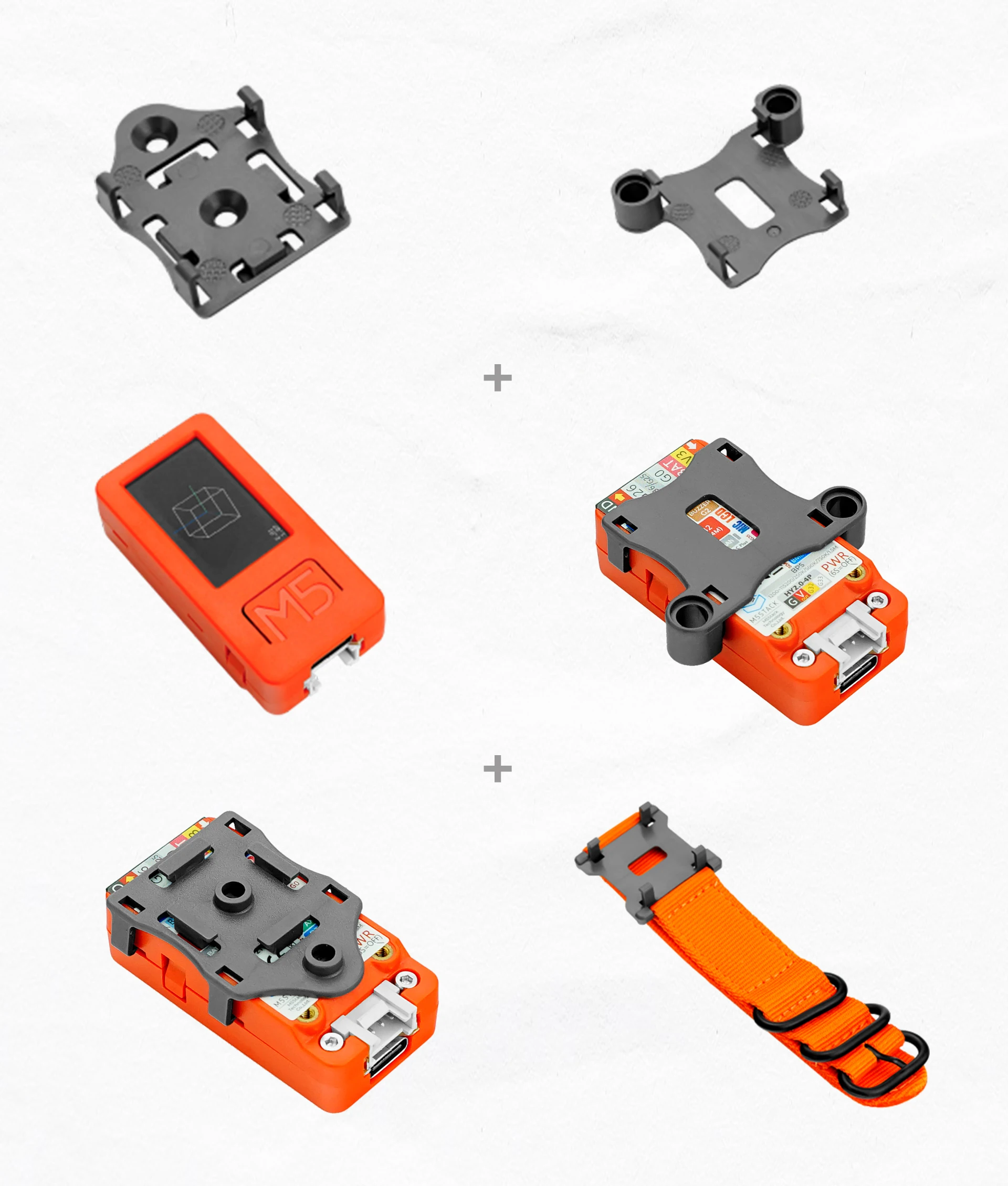 Official M5StickC PLUS with Watch Accessories