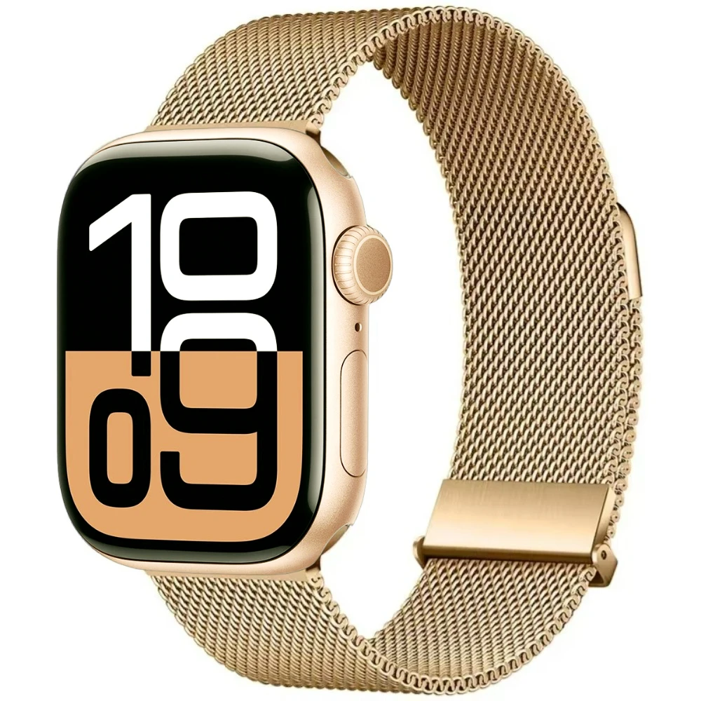 Premium Milanese Mesh Apple Watch Band Bracelet - Elegant Sport Strap