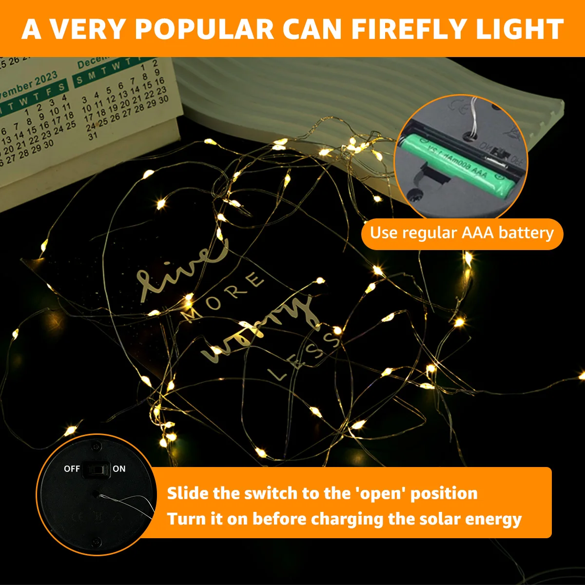 Solar Mason Jar Lights Replacement Top, 8 Pack 30 LED Waterproof Fairy Firefly Jar Lids String Lights (NO JARS) Patio Yard Decor