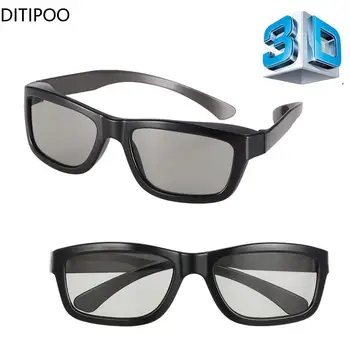 Pellicola per proiettore TV polarizzata circolare Home Theater Cinema plastica dimensionale Anaglyph 3D Vision Movie Glasses occhiali 3D