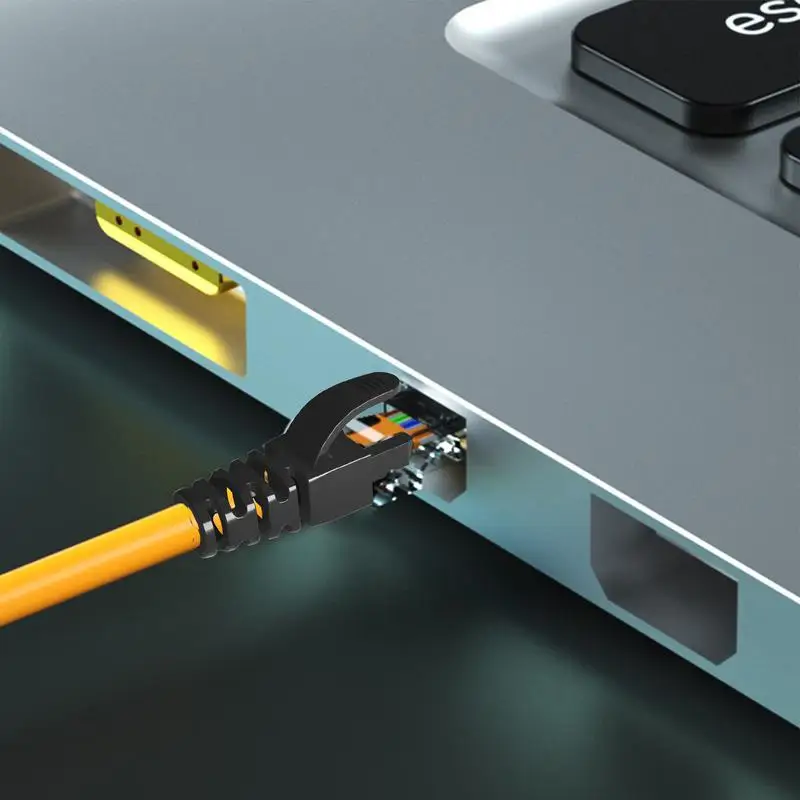 Cable Boot Cover Network Cable Strain Relief 6.5mm Rj45 Connector Boots Connector Plug Cover Rj45 Strain Relief