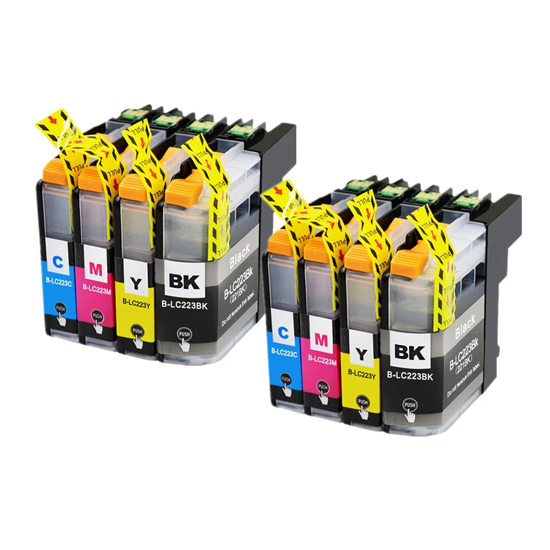 12 Pack LC223 Ink Cartridge LC 223 XL Compatible For Brother DCP-J562DW DCP-J4120DW MFC-J480DW MFC-J680DW MFC-J880DW MFC-J4620DW ink tank printer Ink Cartridges