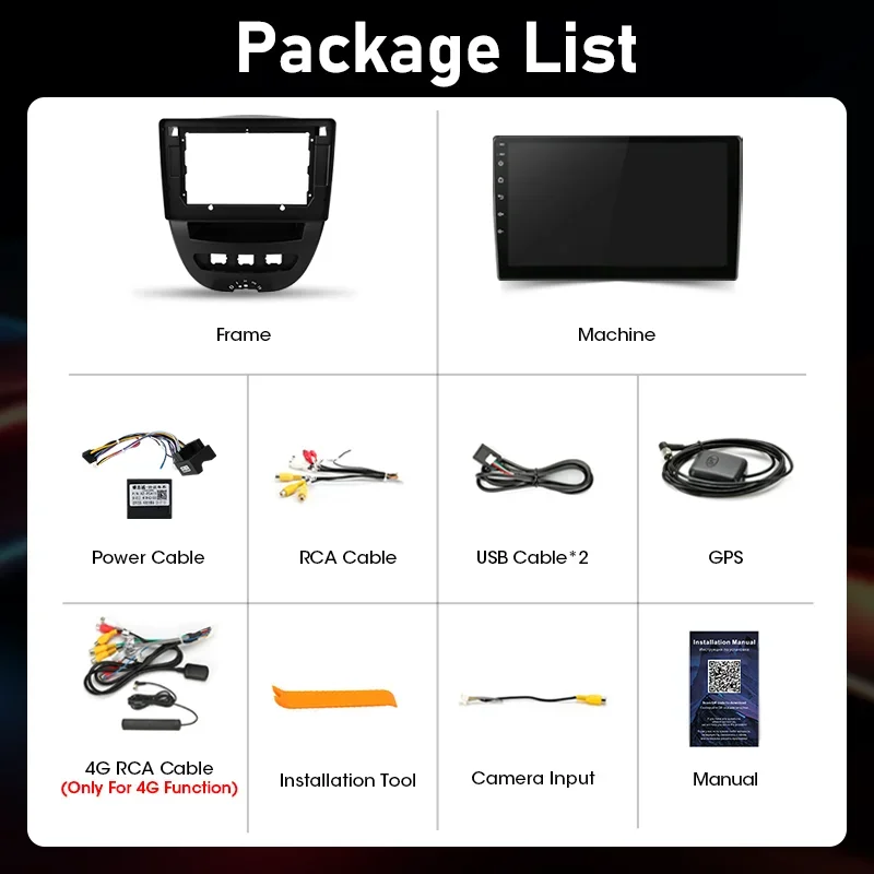 Radio inalámbrica Carplay Android para coche Peugeot 107 Citroen C1 Toyota Aygo 2005 -2014 reproductor Multimedia navegación GPS estéreo 6