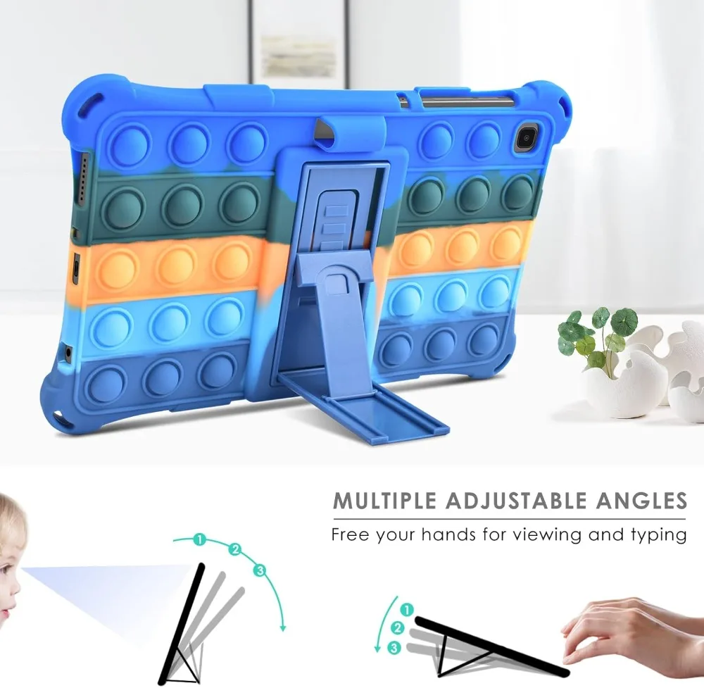 Premium Soft Bubble Tablet Case - Shockproof Cover