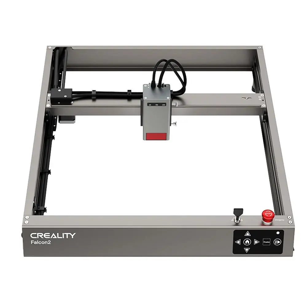 Creality Falcon 2 22W Laser Engraver Cutter with Integrated Air Assist,  0.1mm Spot, 25000mm/min Speed, 400*415mm