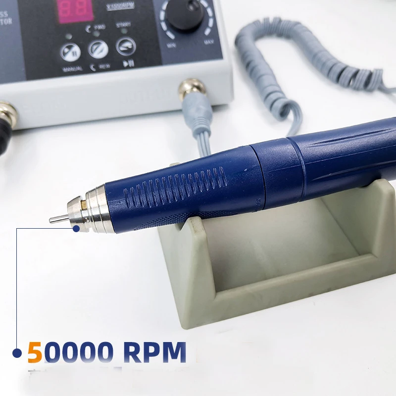 Technician Laboratory Equipment Dental Brushless Grinder Jade Carving Machine 50000RPM Brushless Grinding Micro Motor 6