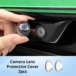 Audi Car Camera Lens Protective Cover - 360 - Degree Anti - Scratch Exterior Protector Accessory (2pcs)