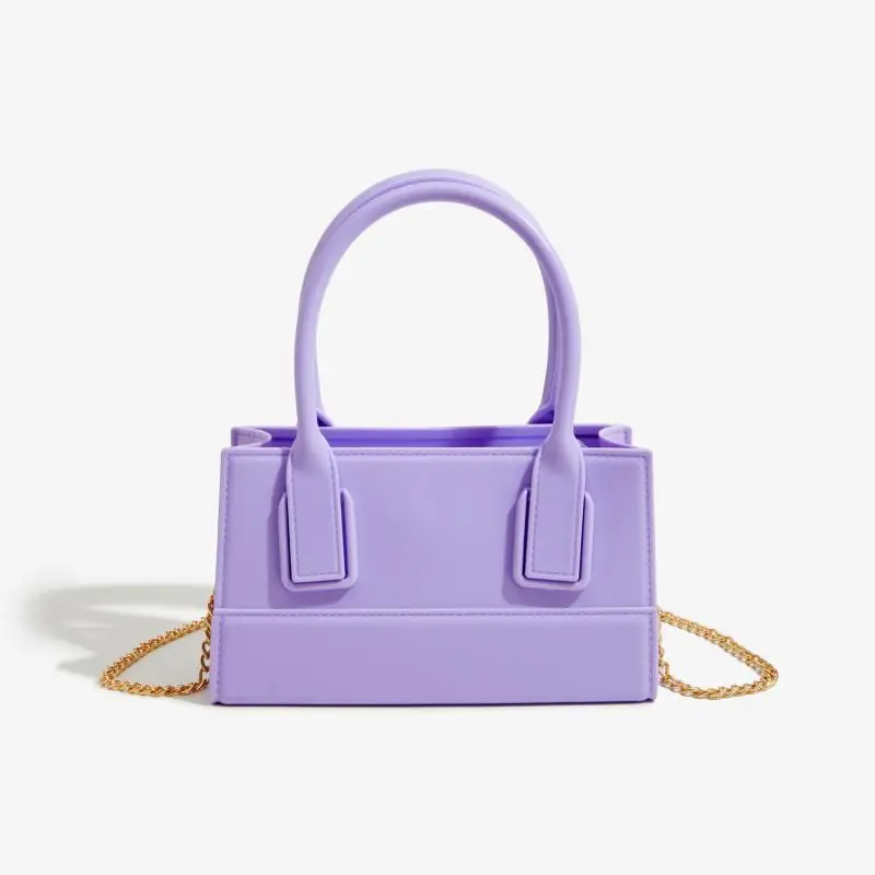 

Fashion Versatile Jelly Bags Evening Bags Lady Shoulder Bags Female Trend Pvc Leisure Durable Dirt Easy Wash Crossbody Bags
