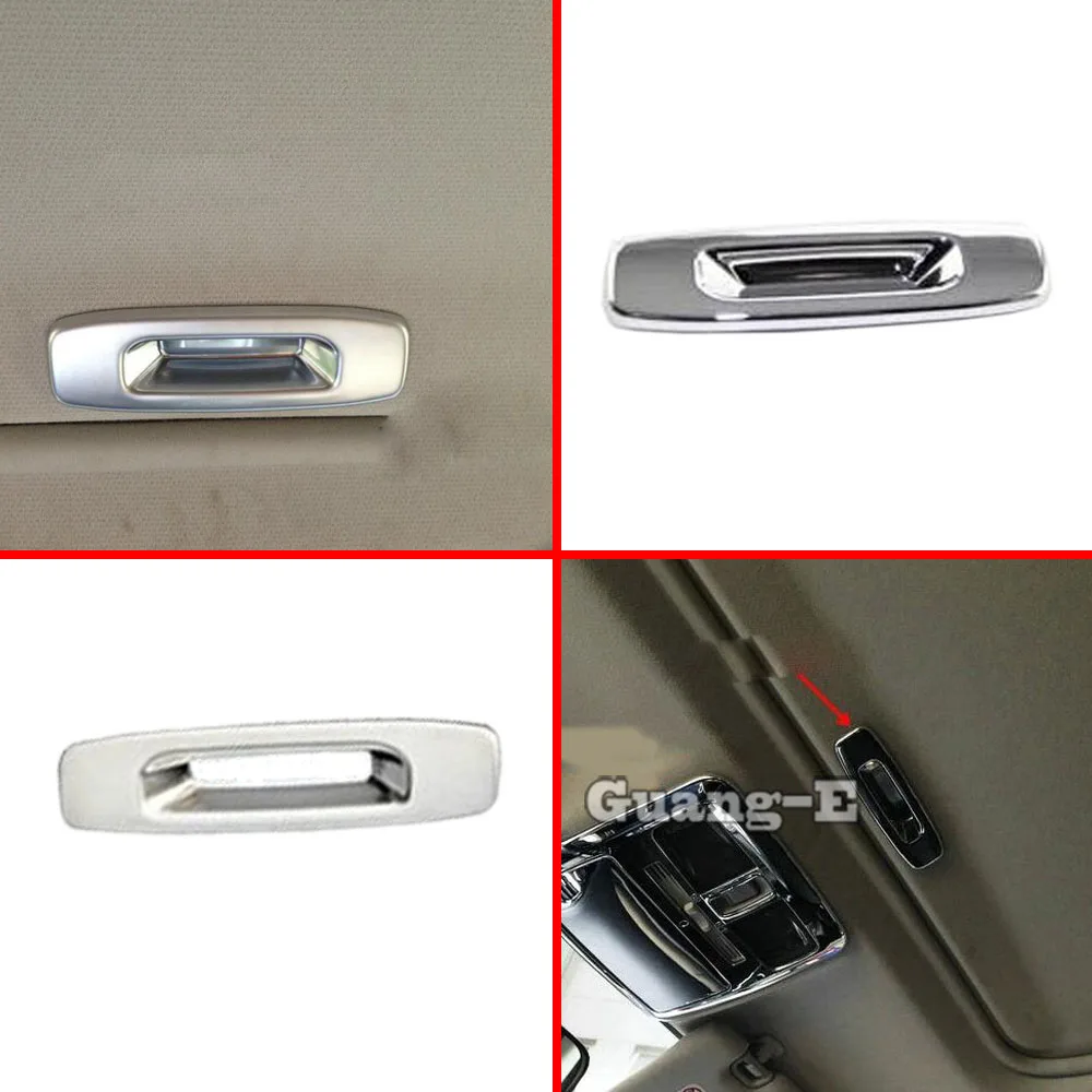 Car Body Door Detector Inner Trims Abs Chrome Sunroof Skylight Roof