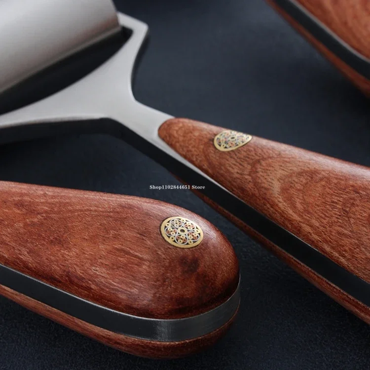 Advanced Stainless Steel Leather Roller Hand DIY Leathercraft/bag Rolling Stitch Indentation Reinforced Leather Bonding Tool