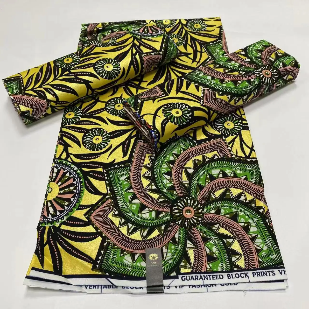 

2023 New Style Hollandai Fabrics Nigerian hollande Wax Print Fabric High Quality African Ghana Wax Fabrics For Patchwork Y6