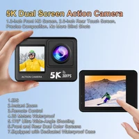 Professional 5K Action Camera 30M Waterproof Touch Screen 170 Degree Wide Angle EIS Anti Shake WiFi Sports DV Video Recorder