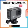 CERASTES Action Camera 4K60FPS with wifi remote control, electronic image stabilization, suitable for diving and outdoor sports. 1