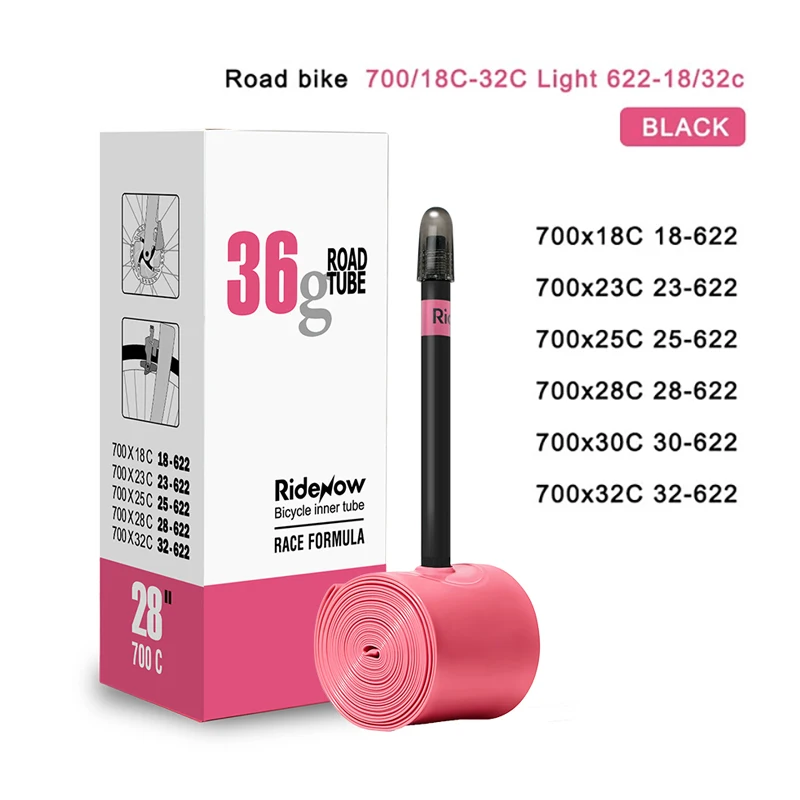 Durable Road Bike Inner Tube with French Valve