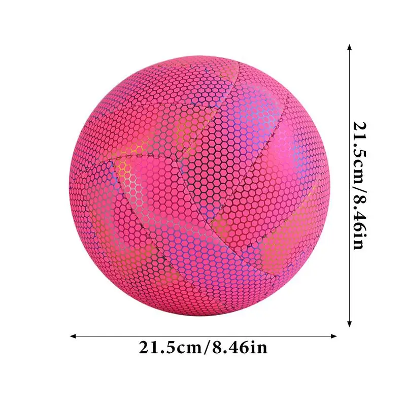 Glow In Dark Volleyball Night Time Workout Luminous Volleyball High Brightness Glowing Nighttime Training