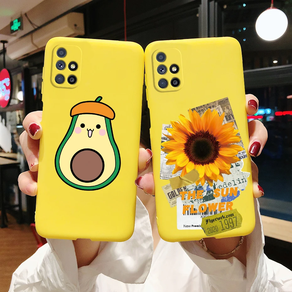 Cute Cat Cartoon Soft Touch Silicone Phone Case