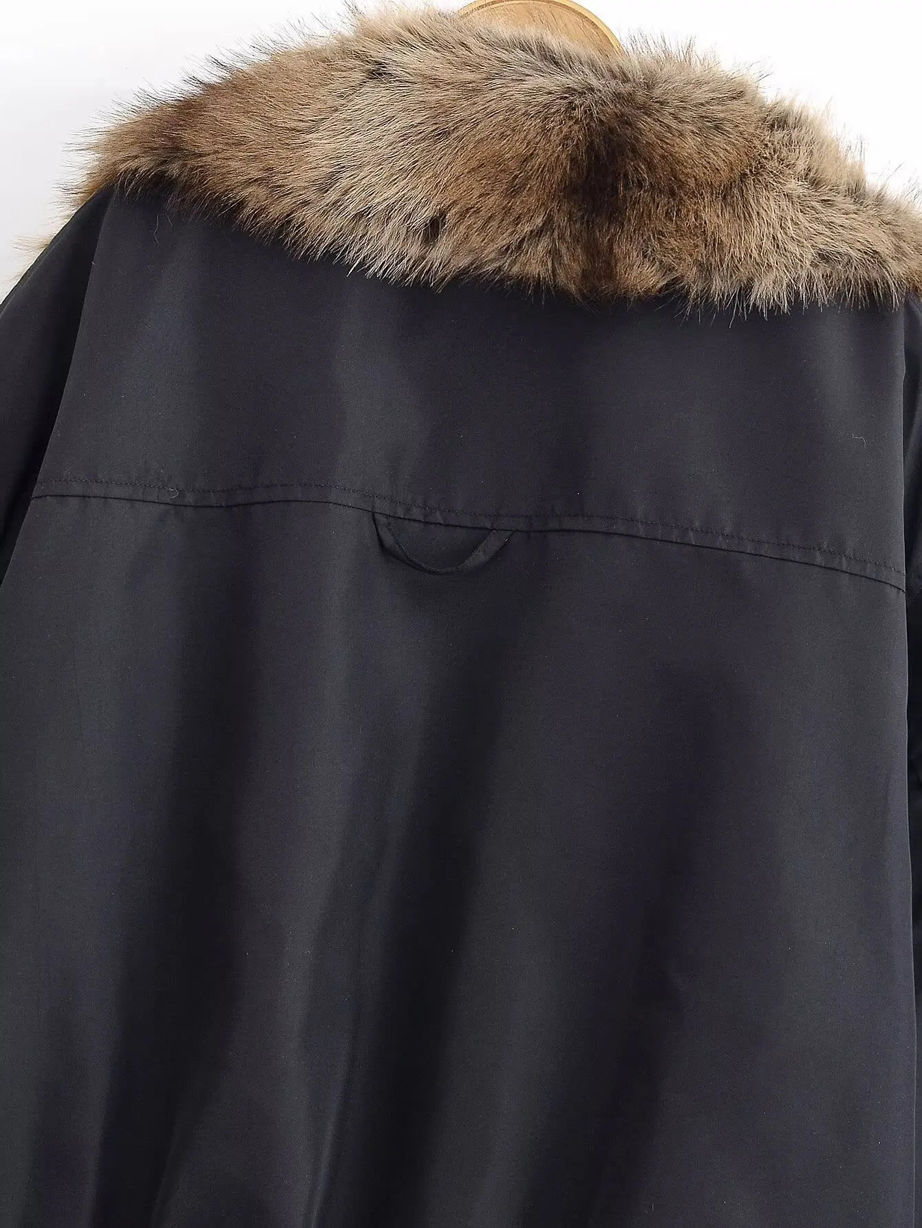 KONDALA Frühling Trendy Bomberjacke Kunstpelz Revers Lose Tomboy Jacke Frauen 2026 Herbst Mode Streetwear Coole Dame Pilot Jacke – Detail 12
