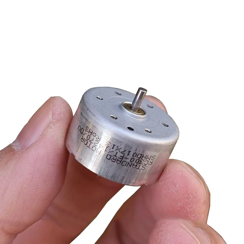 Motore Standard Rc300-Ft/14270 Dc 1.9V-4.5V 3V 5800Rpm Micro 24Mm Motore Mandrino Rotondo Fai Da Te Audio Cd Lettore Dvd Hobby Toy Fan Model
