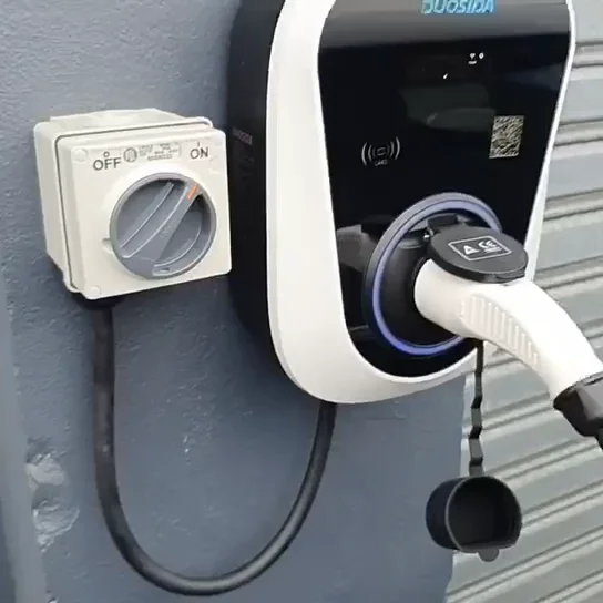 Stazione Di Ricarica Ev Trifase Tuv Duosida Wallbox 32A 22Kw Per Ricarica Domestica Di Veicoli Elettrici Veloci