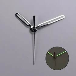 Grooved Dial with Green Luminous - Watch Modification Hands & Dial Set (Only hands silvery)