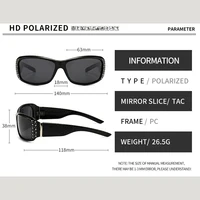 Lunettes de soleil polarisées pour femmes, lunettes de soleil vintage pour dames, marque de créateur, mode de luxe, nouveau, 2025 5