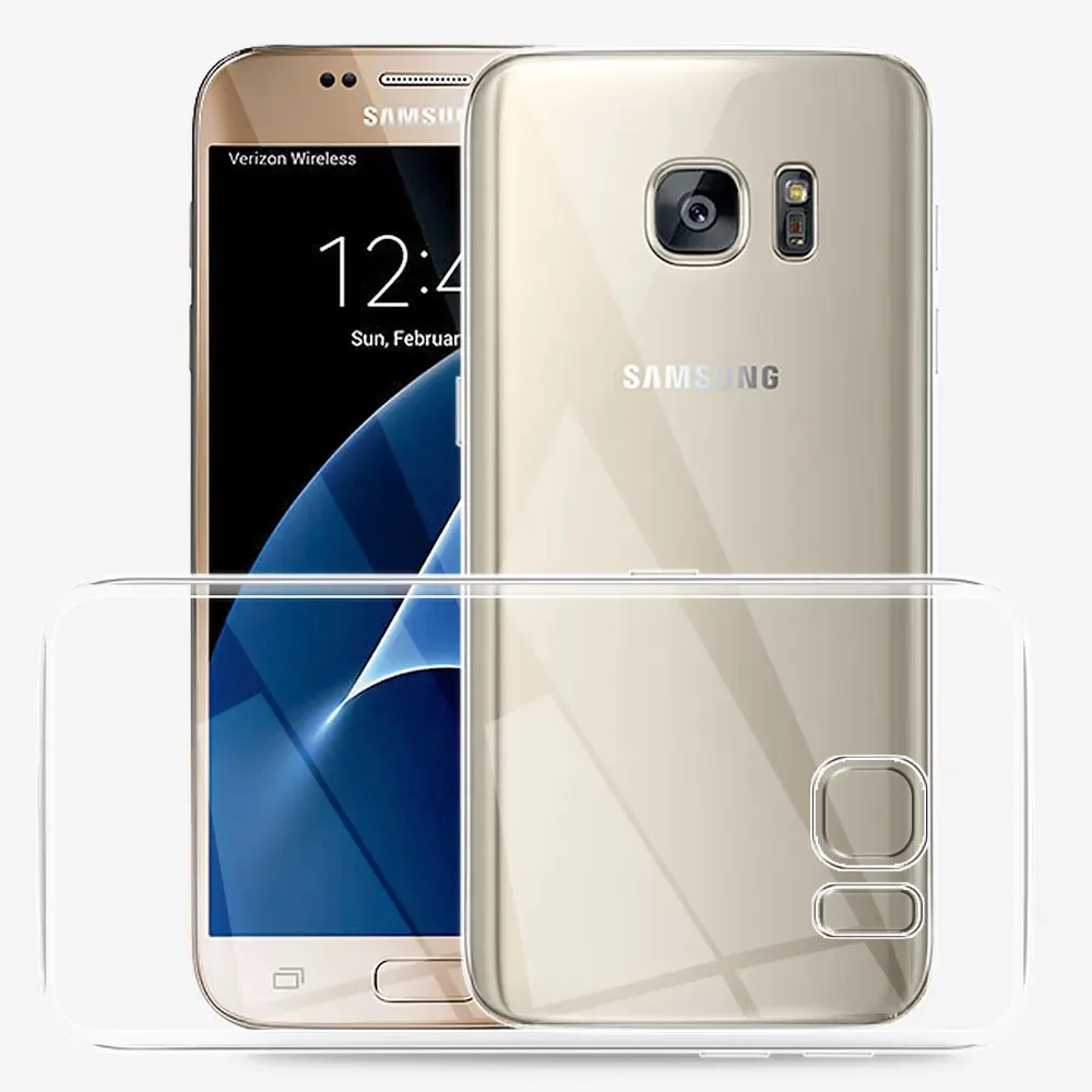 Clear Silicone Soft Phone Case Cover - Transparent Coque