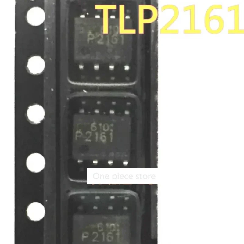 1PCS Black TLP2161 SMD SOP8 SMD high-speed optocoupler P2161 isolator ...