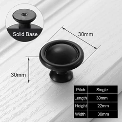 Sleek Black Handles (S - 3)