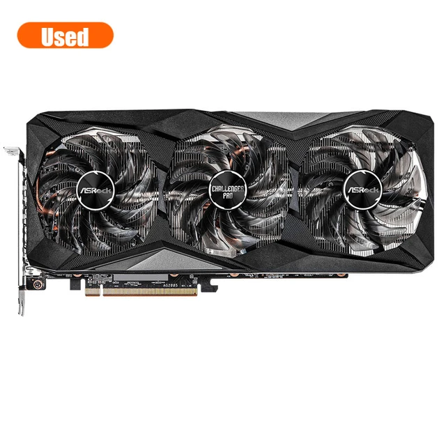 Asrock Amd Radeon Rx 6700 Xt Challenger Pro 12g Oc 12gb Gddr6 192-bit 16  Gbps 7nm 6700xt Used - Graphics Cards - AliExpress