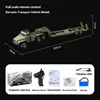 1: 16 Remote-Controlled Transport Vehicle Full Scale Military Ural Trailer Military Card Rc 6-Wheel Drive Remote-Controlled Toy 6
