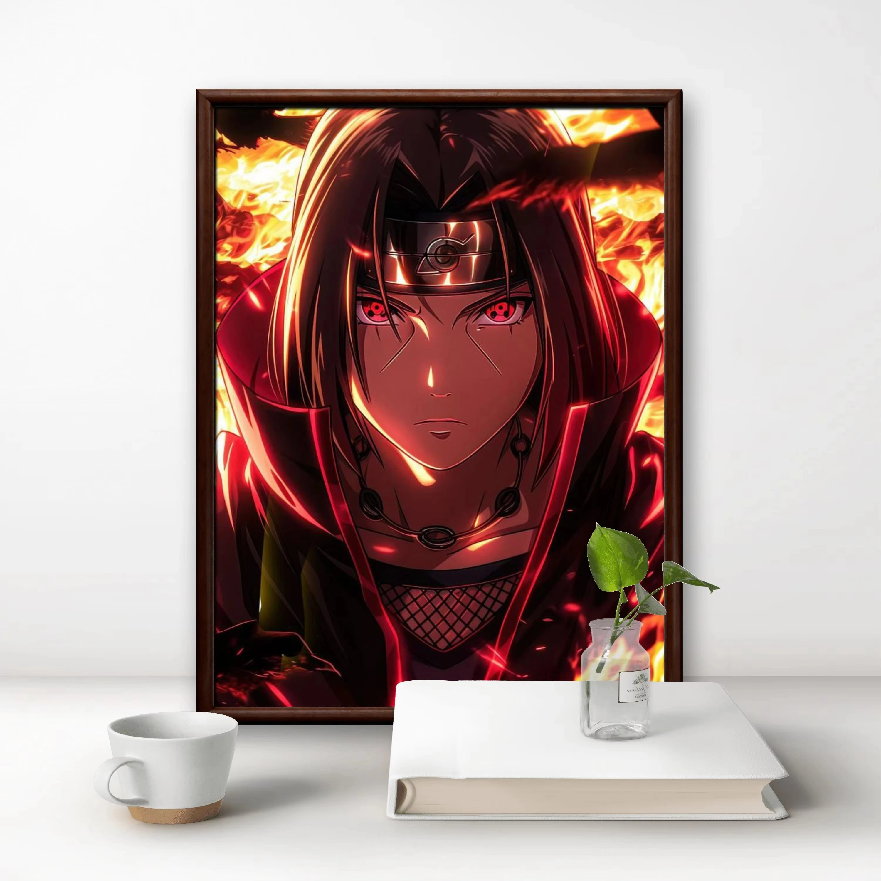 Itachi Uchiha Japanese Anime Canvas Art - Wall Mural Decoration Gift