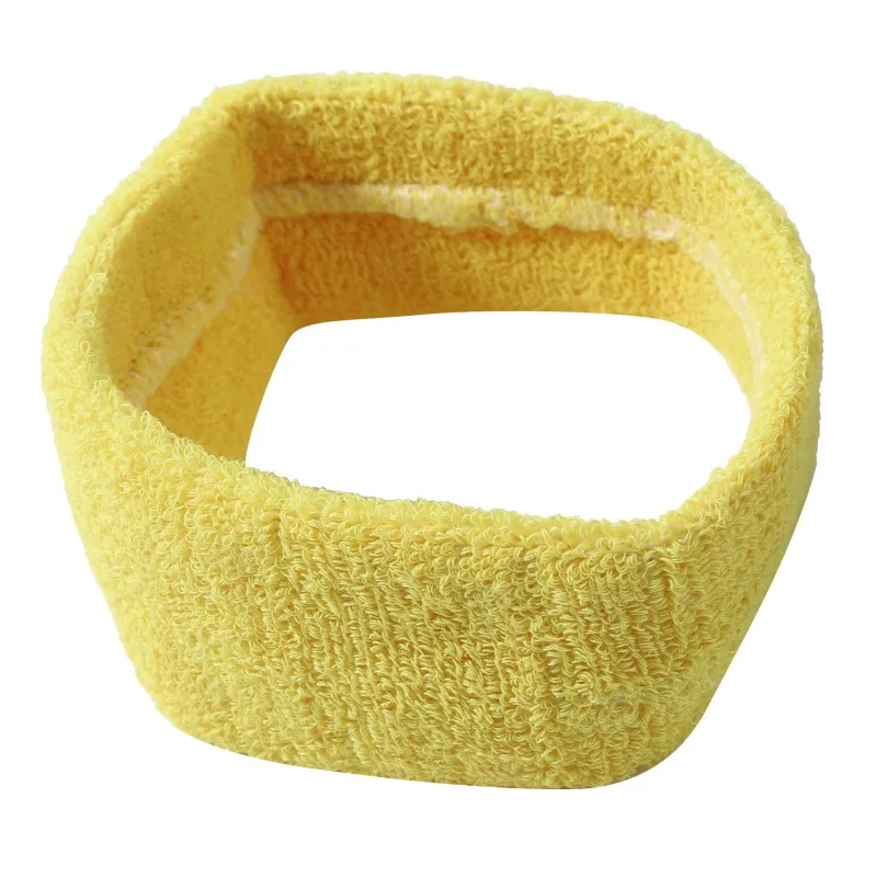 Yoga Sports Sweatband Breathable Absorbent Headband Sweat Hair Head Band Soft Smooth Outdoor Sport Run Accessories sports headbands