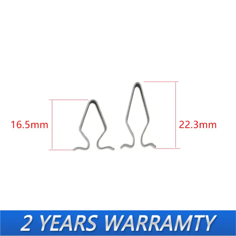 

Metal Spring Trim Clip Car Retainer Rivet Fastener Clip For Boot 4A0867276 4A0 867 276 4A0867276B 4A0 867 276 B 22mm/16.5mm