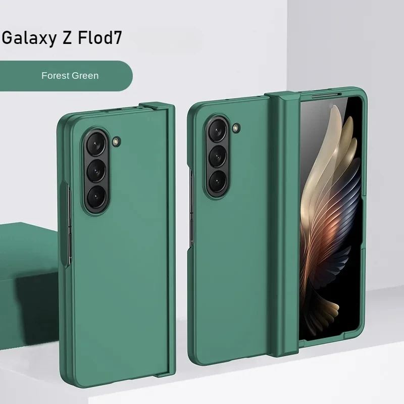 Sleek Matte Finish Folding Hinge Phone Case - Anti-Fingerprint Protection