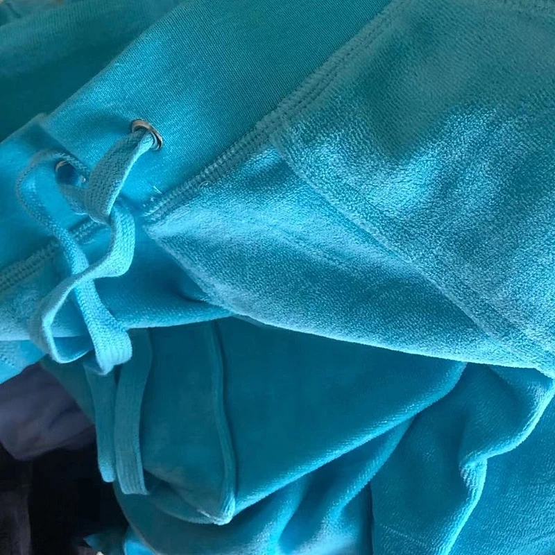 YICIYA Juicy Tracksuit Spring/Fall 2022 Women's Brand Velour Tracksuit Suit Women Velvet Zipper Sweatshirt And Pants Fat Sister