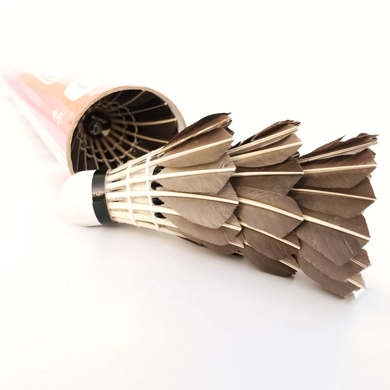 Badminton Black Goose feather Down Badminton Ball Shuttlecock Outdoor Sports Fitness Accessories airshuttle federball