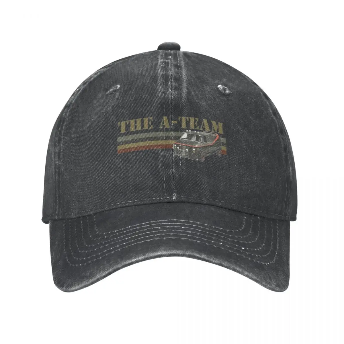 

Casual The A Team VanLines Baseball Cap for Men Women Distressed Denim Snapback Hat Outdoor Workouts Caps Hat